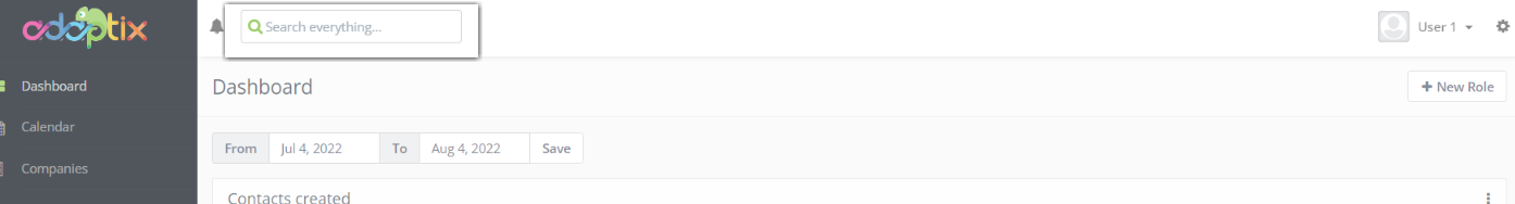 Searching your Adaptix Account – Adaptix