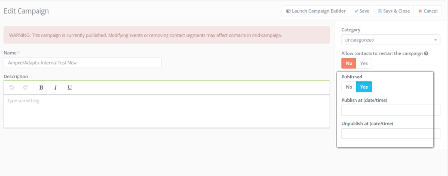 How to set automations to “inactive” (unpublished) in Adaptix – Adaptix