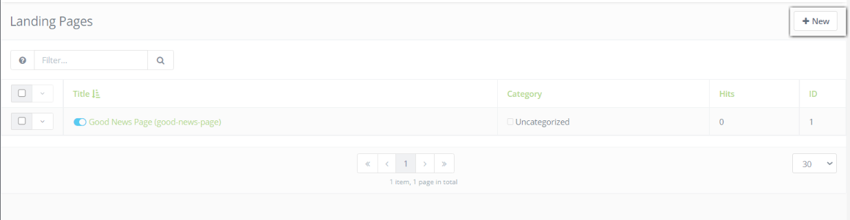 How to create a Landing Page in Adaptix – Adaptix
